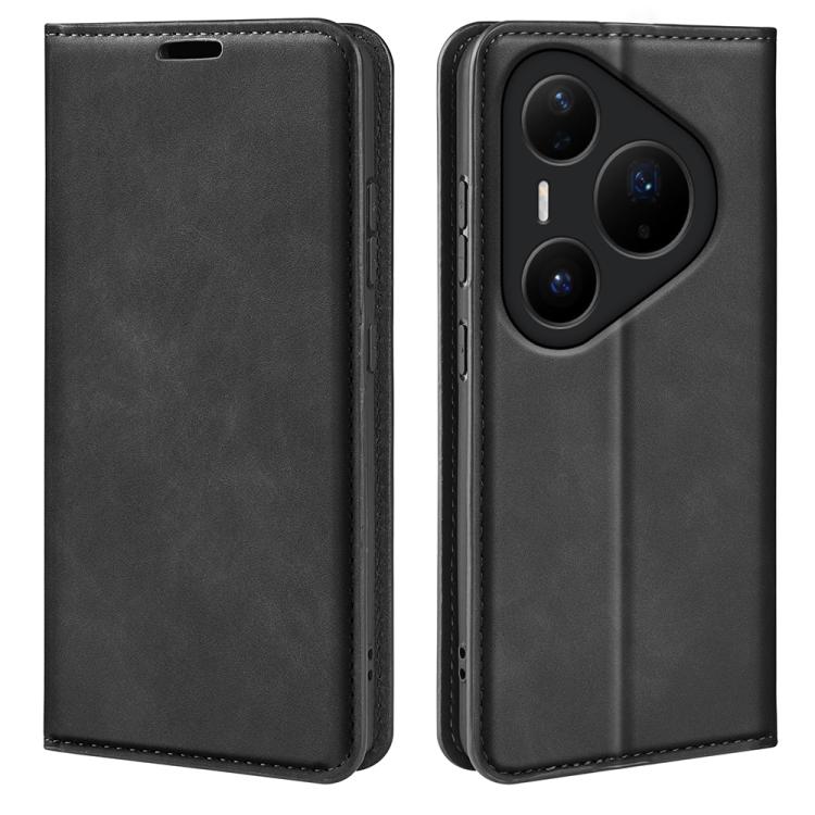 Retro-skin Magnetic Suction Leather Phone Case, For Huawei Pura 90 Pro Max 5G, For Huawei Pura 90 Pro 5G, For Huawei Pura 90 5G, For Huawei Pura 80 Pro / 80 Pro+