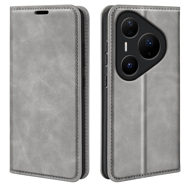 Retro-skin Magnetic Suction Leather Phone Case, For Huawei Pura 90 Pro Max 5G, For Huawei Pura 90 Pro 5G, For Huawei Pura 90 5G, For Huawei Pura 80 Pro / 80 Pro+
