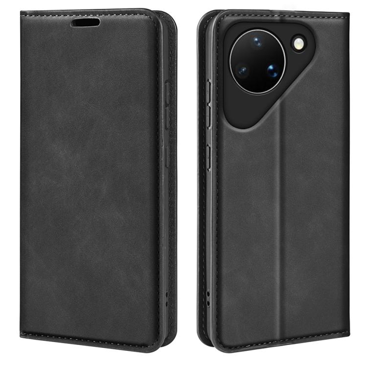 Retro-skin Magnetic Suction Leather Phone Case, For Huawei Pura 90 Pro Max 5G, For Huawei Pura 90 Pro 5G, For Huawei Pura 90 5G, For Huawei Pura 80 Pro / 80 Pro+
