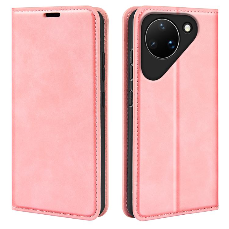 Retro-skin Magnetic Suction Leather Phone Case, For Huawei Pura 90 Pro Max 5G, For Huawei Pura 90 Pro 5G, For Huawei Pura 90 5G, For Huawei Pura 80 Pro / 80 Pro+