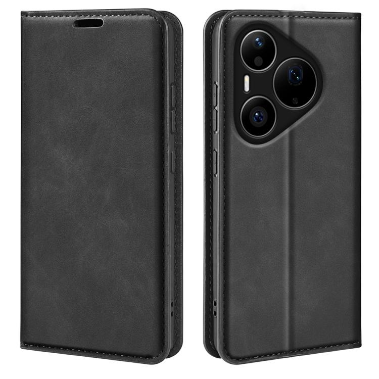Retro-skin Magnetic Suction Leather Phone Case, For Huawei Pura 90 Pro Max 5G, For Huawei Pura 90 Pro 5G, For Huawei Pura 90 5G, For Huawei Pura 80 Pro / 80 Pro+