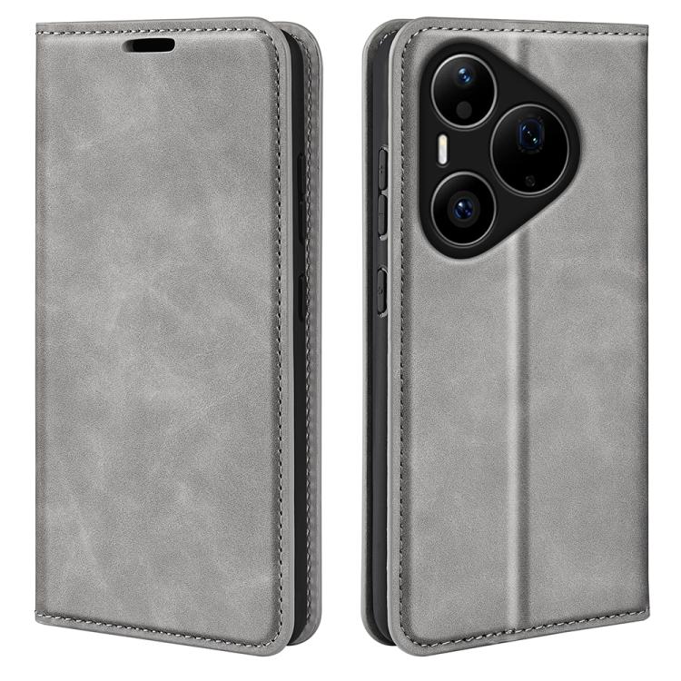 Retro-skin Magnetic Suction Leather Phone Case, For Huawei Pura 90 Pro Max 5G, For Huawei Pura 90 Pro 5G, For Huawei Pura 90 5G, For Huawei Pura 80 Pro / 80 Pro+