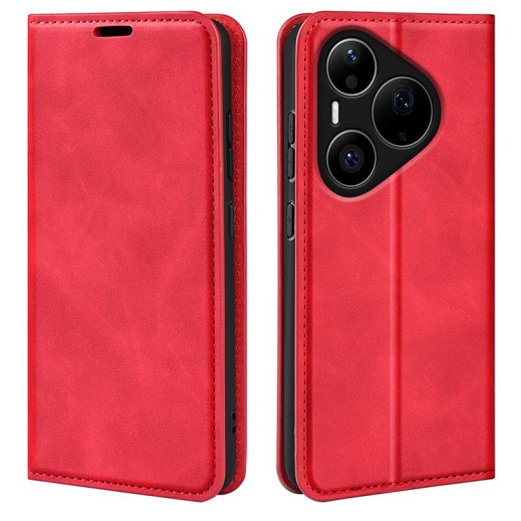 Retro-skin Magnetic Suction Leather Phone Case, For Huawei Pura 90 Pro Max 5G, For Huawei Pura 90 Pro 5G, For Huawei Pura 90 5G, For Huawei Pura 80 Pro / 80 Pro+