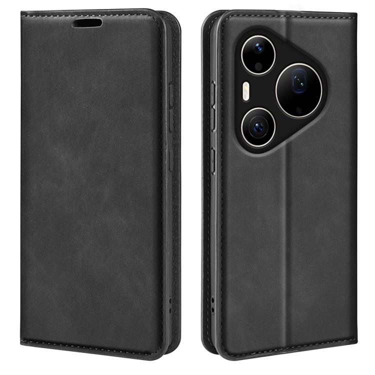 Retro-skin Magnetic Suction Leather Phone Case, For Huawei Pura 90 Pro Max 5G, For Huawei Pura 90 Pro 5G, For Huawei Pura 90 5G, For Huawei Pura 80 Pro / 80 Pro+