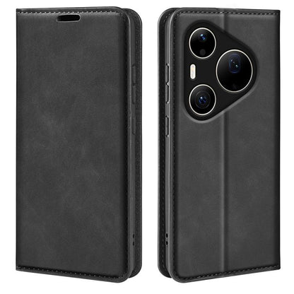 Retro-skin Magnetic Suction Leather Phone Case, For Huawei Pura 90 Pro Max 5G, For Huawei Pura 90 Pro 5G, For Huawei Pura 90 5G, For Huawei Pura 80 Pro / 80 Pro+
