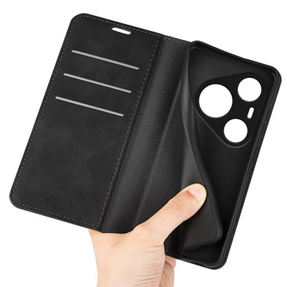 Retro-skin Magnetic Suction Leather Phone Case, For Huawei Pura 90 Pro Max 5G, For Huawei Pura 90 Pro 5G, For Huawei Pura 90 5G, For Huawei Pura 80 Pro / 80 Pro+