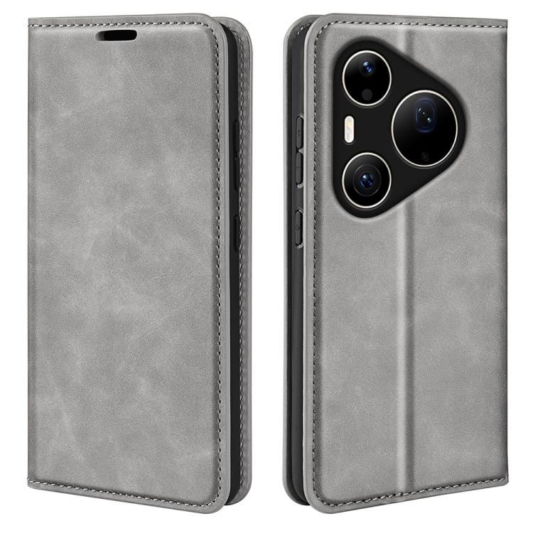 Retro-skin Magnetic Suction Leather Phone Case, For Huawei Pura 90 Pro Max 5G, For Huawei Pura 90 Pro 5G, For Huawei Pura 90 5G, For Huawei Pura 80 Pro / 80 Pro+