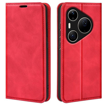Retro-skin Magnetic Suction Leather Phone Case, For Huawei Pura 90 Pro Max 5G, For Huawei Pura 90 Pro 5G, For Huawei Pura 90 5G, For Huawei Pura 80 Pro / 80 Pro+