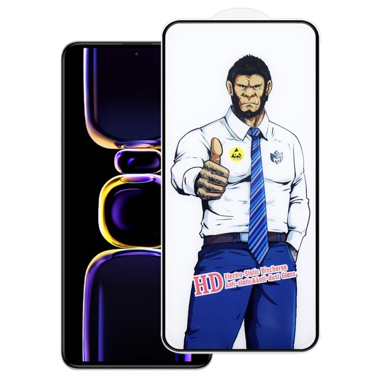Gorilla Screen-Printed High-Aluminium Explosion-Proof HD Tempered Glass Film, For Redmi 17C 4G 171.8mm, For Redmi K90 Ultra 5G, For Xiaomi Poco X8 Pro Max / Turbo 5 Max, For Xiaomi 17 Ultra, For Xiaomi Poco F8 Ultra / K90 Pro Max, For Xiaomi 17 Pro Max...