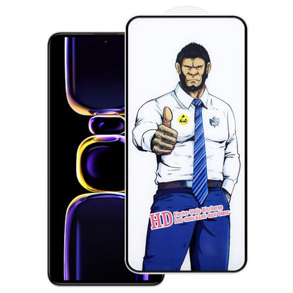 Gorilla Screen-Printed High-Aluminium Explosion-Proof HD Tempered Glass Film, For Redmi 17C 4G 171.8mm, For Redmi K90 Ultra 5G, For Xiaomi Poco X8 Pro Max / Turbo 5 Max, For Xiaomi 17 Ultra, For Xiaomi Poco F8 Ultra / K90 Pro Max, For Xiaomi 17 Pro Max...