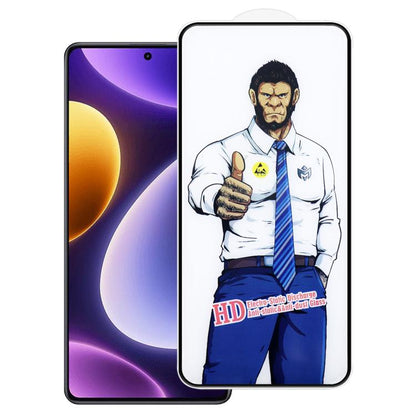 Gorilla Screen-Printed High-Aluminium Explosion-Proof HD Tempered Glass Film, For Redmi 17C 4G 171.8mm, For Redmi K90 Ultra 5G, For Xiaomi Poco X8 Pro Max / Turbo 5 Max, For Xiaomi 17 Ultra, For Xiaomi Poco F8 Ultra / K90 Pro Max, For Xiaomi 17 Pro Max...