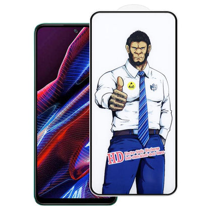 Gorilla Screen-Printed High-Aluminium Explosion-Proof HD Tempered Glass Film, For Redmi 17C 4G 171.8mm, For Redmi K90 Ultra 5G, For Xiaomi Poco X8 Pro Max / Turbo 5 Max, For Xiaomi 17 Ultra, For Xiaomi Poco F8 Ultra / K90 Pro Max, For Xiaomi 17 Pro Max...