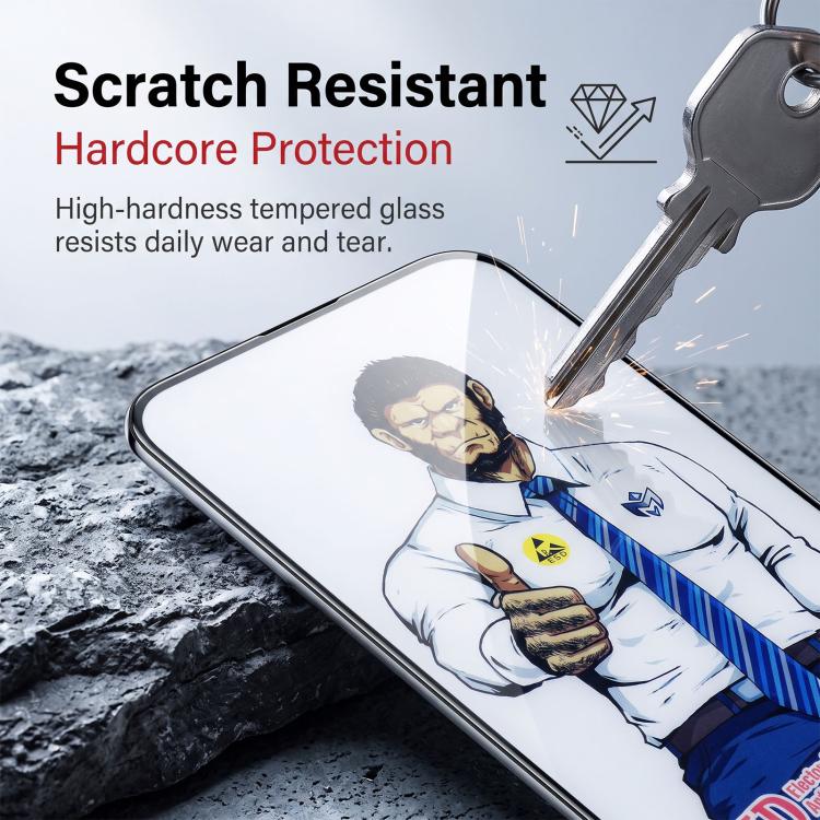 Gorilla Screen-Printed High-Aluminium Explosion-Proof HD Tempered Glass Film, For Redmi 17C 4G 171.8mm, For Redmi K90 Ultra 5G, For Xiaomi Poco X8 Pro Max / Turbo 5 Max, For Xiaomi 17 Ultra, For Xiaomi Poco F8 Ultra / K90 Pro Max, For Xiaomi 17 Pro Max...
