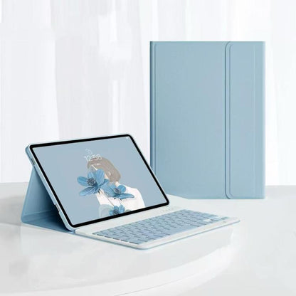 Split Design Bluetooth Keyboard Case with Magnetic Attachment, For Huawei MediaPad M6 10.8