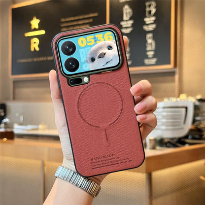 Fabric Magnetic PU Back Cover Phone Case, For Redmi Note 15 Pro+ 5G Global 163.3mm, For Xiaomi 17 Ultra, For Redmi Note 15 Pro 4G Global 163.2mm, For Xiaomi 17 Pro Max, For Redmi Note 15 Pro 5G Global 163.6mm, For Xiaomi 17 Pro