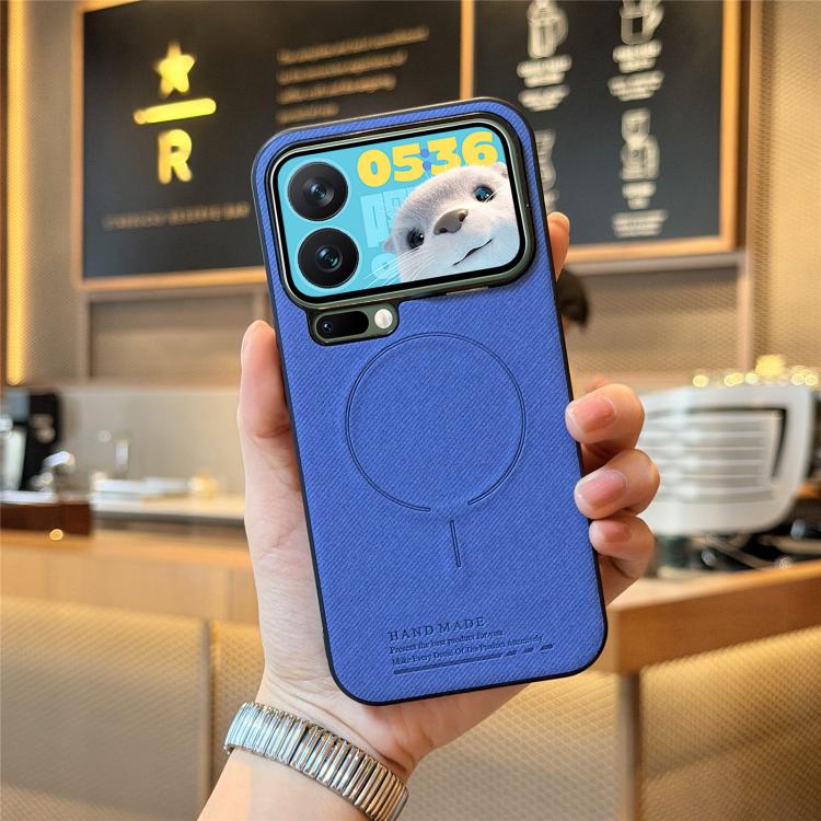 Fabric Magnetic PU Back Cover Phone Case, For Redmi Note 15 Pro+ 5G Global 163.3mm, For Xiaomi 17 Ultra, For Redmi Note 15 Pro 4G Global 163.2mm, For Xiaomi 17 Pro Max, For Redmi Note 15 Pro 5G Global 163.6mm, For Xiaomi 17 Pro