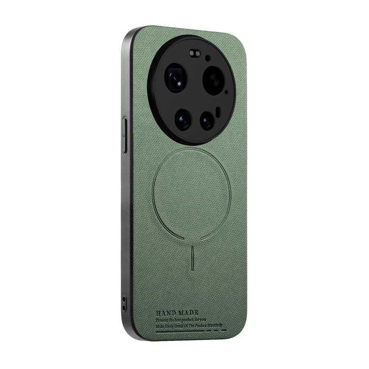 Fabric Magnetic PU Back Cover Phone Case, For Redmi Note 15 Pro+ 5G Global 163.3mm, For Xiaomi 17 Ultra, For Redmi Note 15 Pro 4G Global 163.2mm, For Xiaomi 17 Pro Max, For Redmi Note 15 Pro 5G Global 163.6mm, For Xiaomi 17 Pro