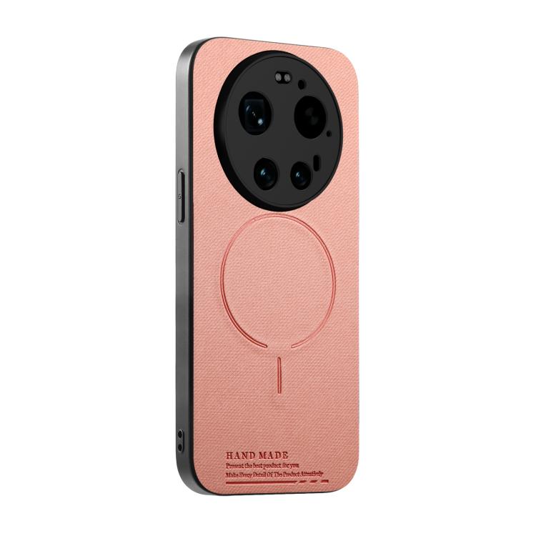 Fabric Magnetic PU Back Cover Phone Case, For Redmi Note 15 Pro+ 5G Global 163.3mm, For Xiaomi 17 Ultra, For Redmi Note 15 Pro 4G Global 163.2mm, For Xiaomi 17 Pro Max, For Redmi Note 15 Pro 5G Global 163.6mm, For Xiaomi 17 Pro