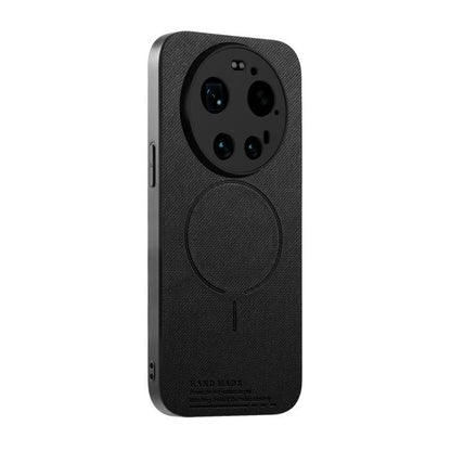 Fabric Magnetic PU Back Cover Phone Case, For Redmi Note 15 Pro+ 5G Global 163.3mm, For Xiaomi 17 Ultra, For Redmi Note 15 Pro 4G Global 163.2mm, For Xiaomi 17 Pro Max, For Redmi Note 15 Pro 5G Global 163.6mm, For Xiaomi 17 Pro