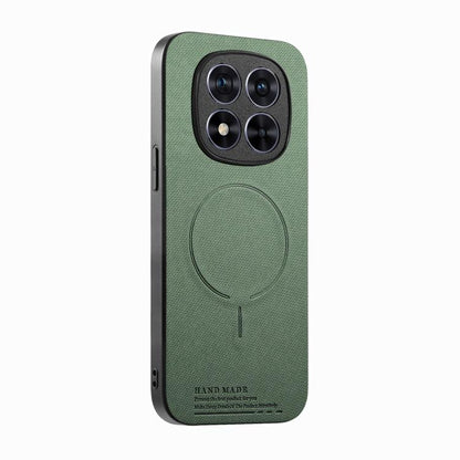 Fabric Magnetic PU Back Cover Phone Case, For Redmi Note 15 Pro+ 5G Global 163.3mm, For Xiaomi 17 Ultra, For Redmi Note 15 Pro 4G Global 163.2mm, For Xiaomi 17 Pro Max, For Redmi Note 15 Pro 5G Global 163.6mm, For Xiaomi 17 Pro