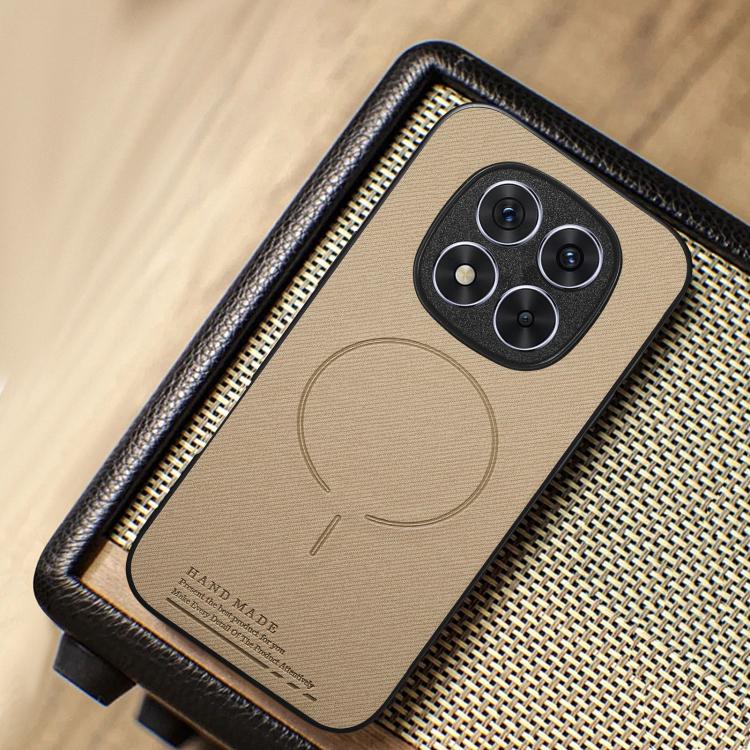 Fabric Magnetic PU Back Cover Phone Case, For Redmi Note 15 Pro+ 5G Global 163.3mm, For Xiaomi 17 Ultra, For Redmi Note 15 Pro 4G Global 163.2mm, For Xiaomi 17 Pro Max, For Redmi Note 15 Pro 5G Global 163.6mm, For Xiaomi 17 Pro