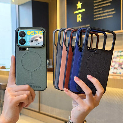 Fabric Magnetic PU Back Cover Phone Case, For Redmi Note 15 Pro+ 5G Global 163.3mm, For Xiaomi 17 Ultra, For Redmi Note 15 Pro 4G Global 163.2mm, For Xiaomi 17 Pro Max, For Redmi Note 15 Pro 5G Global 163.6mm, For Xiaomi 17 Pro