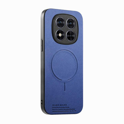 Fabric Magnetic PU Back Cover Phone Case, For Redmi Note 15 Pro+ 5G Global 163.3mm, For Xiaomi 17 Ultra, For Redmi Note 15 Pro 4G Global 163.2mm, For Xiaomi 17 Pro Max, For Redmi Note 15 Pro 5G Global 163.6mm, For Xiaomi 17 Pro