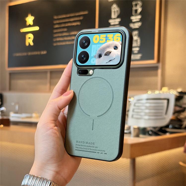 Fabric Magnetic PU Back Cover Phone Case, For Redmi Note 15 Pro+ 5G Global 163.3mm, For Xiaomi 17 Ultra, For Redmi Note 15 Pro 4G Global 163.2mm, For Xiaomi 17 Pro Max, For Redmi Note 15 Pro 5G Global 163.6mm, For Xiaomi 17 Pro