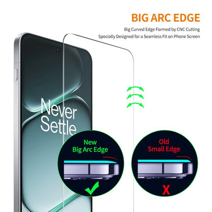 ENKAY 0.18mm High Aluminum-silicon Tempered Glass Film, Support Ultrasonic Fingerprint Unclock, For OnePlus 15T, For OnePlus 15, For OnePlus Ace 6 / 6T / 15R