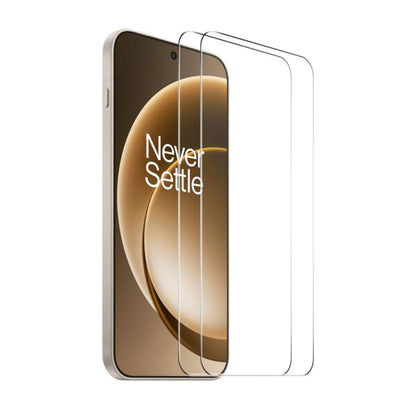 2pcs ENKAY 0.18mm High Aluminum-silicon Tempered Glass Film, Support Ultrasonic Fingerprint Unclock, For OnePlus 15T, For OnePlus 15, For OnePlus Ace 6 / 6T / 15R