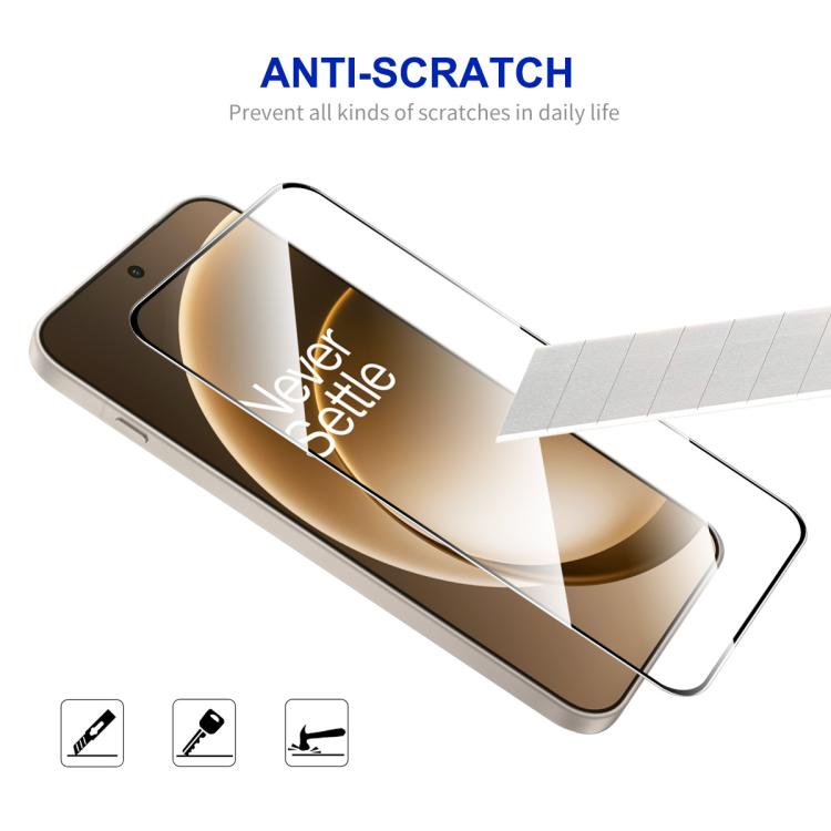 ENKAY Hat-Prince 0.18mm 9H 2.5D High Aluminum-silicon Tempered Glass Film, Support Ultrasonic Fingerprint Unclock, For OnePlus 15T, For OnePlus 15, For OnePlus Ace 6 / 6T / 15R