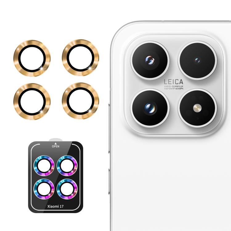 ENKAY Hat-Prince 9H Rear Camera Lens Aluminium Alloy Tempered Glass Film, For Redmi Note 17 Pro 5G Global 163mm, For Xiaomi Poco F8 Ultra, For Redmi Note 15 4G Global 164mm, For Xiaomi Poco F8 Pro, For Redmi K90, For Redmi K90 Pro Max                  ...