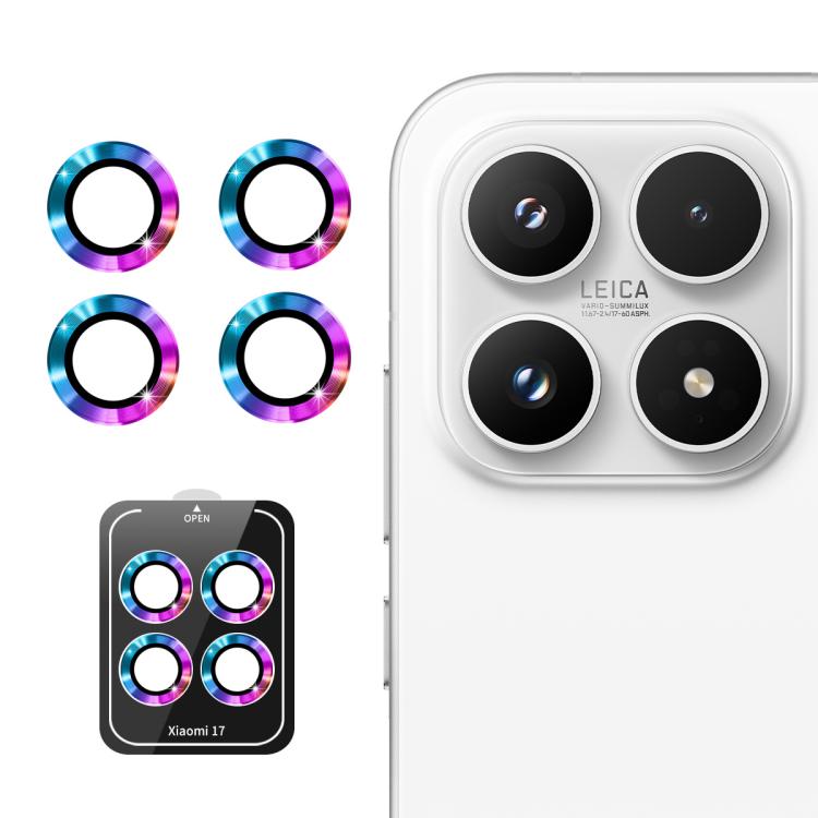 ENKAY Hat-Prince 9H Rear Camera Lens Aluminium Alloy Tempered Glass Film, For Redmi Note 17 Pro 5G Global 163mm, For Xiaomi Poco F8 Ultra, For Redmi Note 15 4G Global 164mm, For Xiaomi Poco F8 Pro, For Redmi K90, For Redmi K90 Pro Max                  ...