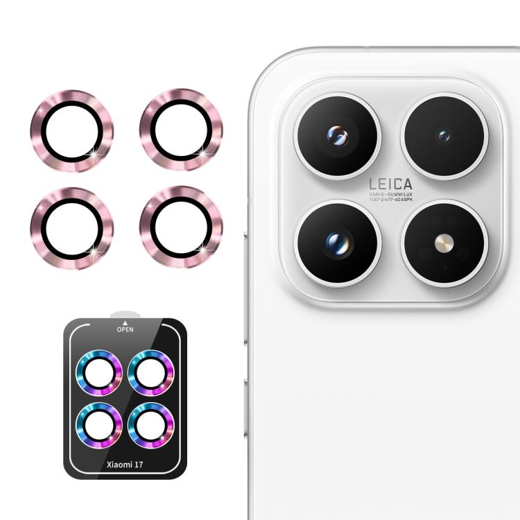 ENKAY Hat-Prince 9H Rear Camera Lens Aluminium Alloy Tempered Glass Film, For Redmi Note 17 Pro 5G Global 163mm, For Xiaomi Poco F8 Ultra, For Redmi Note 15 4G Global 164mm, For Xiaomi Poco F8 Pro, For Redmi K90, For Redmi K90 Pro Max                  ...