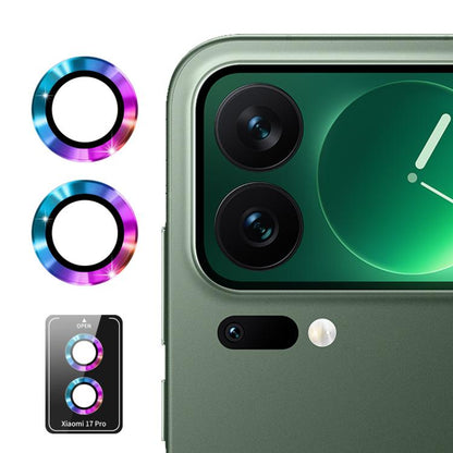 ENKAY Hat-Prince 9H Rear Camera Lens Aluminium Alloy Tempered Glass Film, For Redmi Note 17 Pro 5G Global 163mm, For Xiaomi Poco F8 Ultra, For Redmi Note 15 4G Global 164mm, For Xiaomi Poco F8 Pro, For Redmi K90, For Redmi K90 Pro Max                  ...