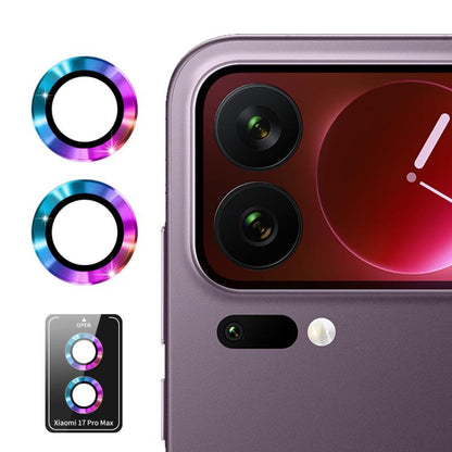ENKAY Hat-Prince 9H Rear Camera Lens Aluminium Alloy Tempered Glass Film, For Redmi Note 17 Pro 5G Global 163mm, For Xiaomi Poco F8 Ultra, For Redmi Note 15 4G Global 164mm, For Xiaomi Poco F8 Pro, For Redmi K90, For Redmi K90 Pro Max                  ...