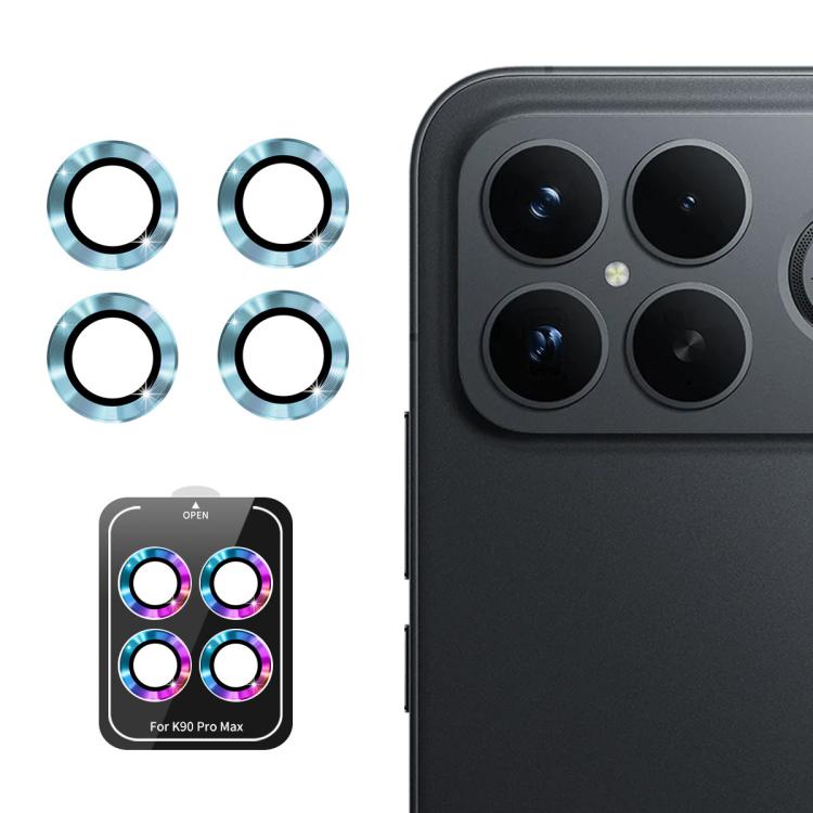 ENKAY Hat-Prince 9H Rear Camera Lens Aluminium Alloy Tempered Glass Film, For Redmi Note 17 Pro 5G Global 163mm, For Xiaomi Poco F8 Ultra, For Redmi Note 15 4G Global 164mm, For Xiaomi Poco F8 Pro, For Redmi K90, For Redmi K90 Pro Max                  ...