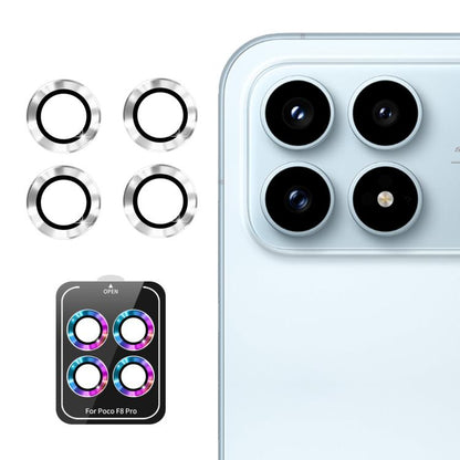 ENKAY Hat-Prince 9H Rear Camera Lens Aluminium Alloy Tempered Glass Film, For Redmi Note 17 Pro 5G Global 163mm, For Xiaomi Poco F8 Ultra, For Redmi Note 15 4G Global 164mm, For Xiaomi Poco F8 Pro, For Redmi K90, For Redmi K90 Pro Max                  ...
