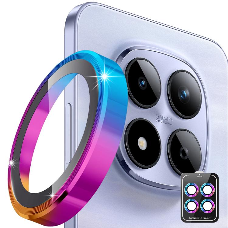 ENKAY Hat-Prince 9H Rear Camera Lens Aluminium Alloy Tempered Glass Film, For Redmi Note 17 Pro 5G Global 163mm, For Xiaomi Poco F8 Ultra, For Redmi Note 15 4G Global 164mm, For Xiaomi Poco F8 Pro, For Redmi K90, For Redmi K90 Pro Max                  ...