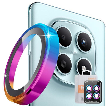 ENKAY Hat-Prince 9H Rear Camera Lens Aluminium Alloy Tempered Glass Film, For Redmi Note 17 Pro 5G Global 163mm, For Xiaomi Poco F8 Ultra, For Redmi Note 15 4G Global 164mm, For Xiaomi Poco F8 Pro, For Redmi K90, For Redmi K90 Pro Max                  ...
