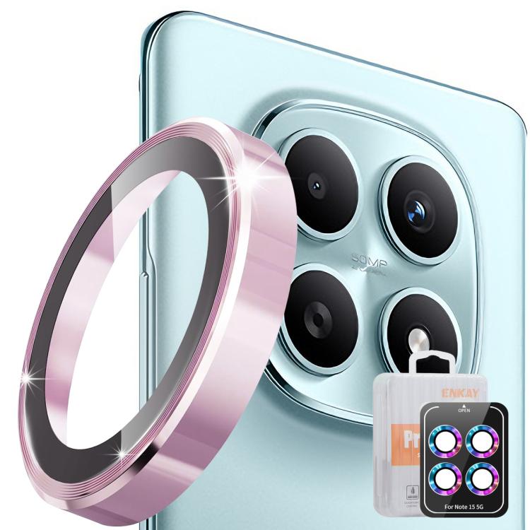 ENKAY Hat-Prince 9H Rear Camera Lens Aluminium Alloy Tempered Glass Film, For Redmi Note 17 Pro 5G Global 163mm, For Xiaomi Poco F8 Ultra, For Redmi Note 15 4G Global 164mm, For Xiaomi Poco F8 Pro, For Redmi K90, For Redmi K90 Pro Max                  ...