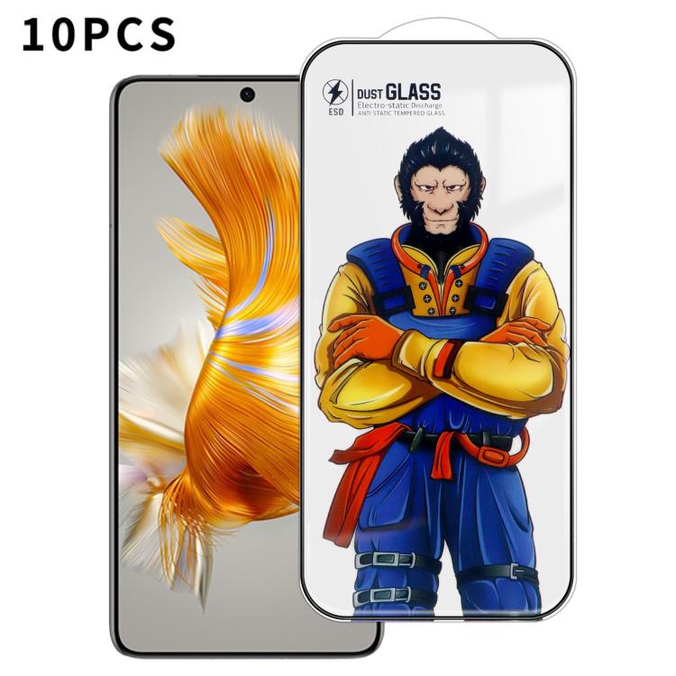 10pcs Armor Super-Strong 3D Curved 120C Anti-Static High-Aluminum Screen-Printed HD Tempered Glass Film, For Huawei nova 16 Ultra, For Huawei nova 16 Pro, For Huawei nova 16z, For Huawei nova 16, For Huawei Pura 80, For Huawei nova 14, For Huawei Enjoy...