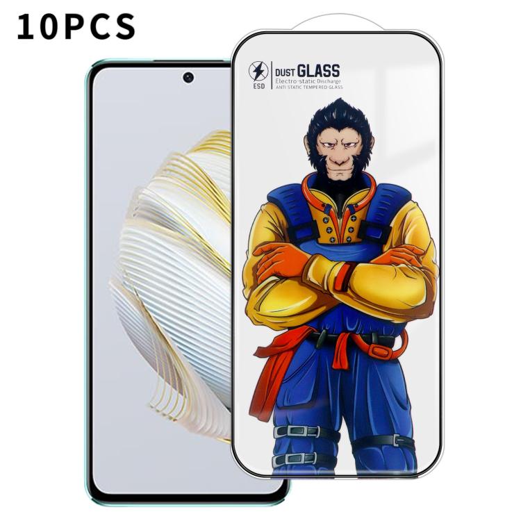 10pcs Armor Super-Strong 3D Curved 120C Anti-Static High-Aluminum Screen-Printed HD Tempered Glass Film, For Huawei nova 16 Ultra, For Huawei nova 16 Pro, For Huawei nova 16z, For Huawei nova 16, For Huawei Pura 80, For Huawei nova 14, For Huawei Enjoy...