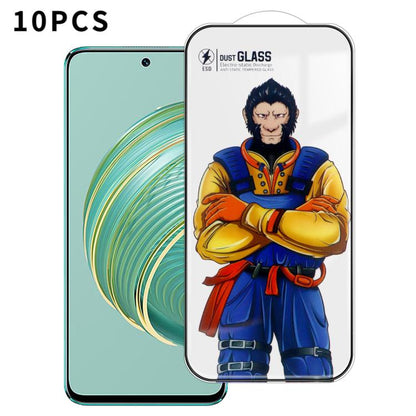 10pcs Armor Super-Strong 3D Curved 120C Anti-Static High-Aluminum Screen-Printed HD Tempered Glass Film, For Huawei nova 16 Ultra, For Huawei nova 16 Pro, For Huawei nova 16z, For Huawei nova 16, For Huawei Pura 80, For Huawei nova 14, For Huawei Enjoy...