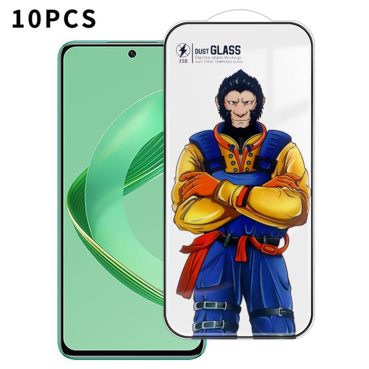 10pcs Armor Super-Strong 3D Curved 120C Anti-Static High-Aluminum Screen-Printed HD Tempered Glass Film, For Huawei nova 16 Ultra, For Huawei nova 16 Pro, For Huawei nova 16z, For Huawei nova 16, For Huawei Pura 80, For Huawei nova 14, For Huawei Enjoy...