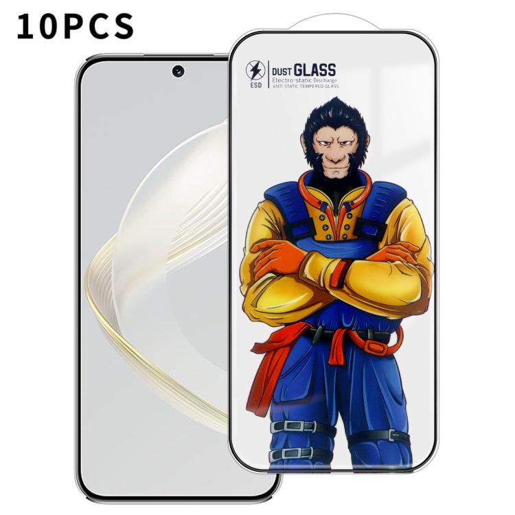 10pcs Armor Super-Strong 3D Curved 120C Anti-Static High-Aluminum Screen-Printed HD Tempered Glass Film, For Huawei nova 16 Ultra, For Huawei nova 16 Pro, For Huawei nova 16z, For Huawei nova 16, For Huawei Pura 80, For Huawei nova 14, For Huawei Enjoy...