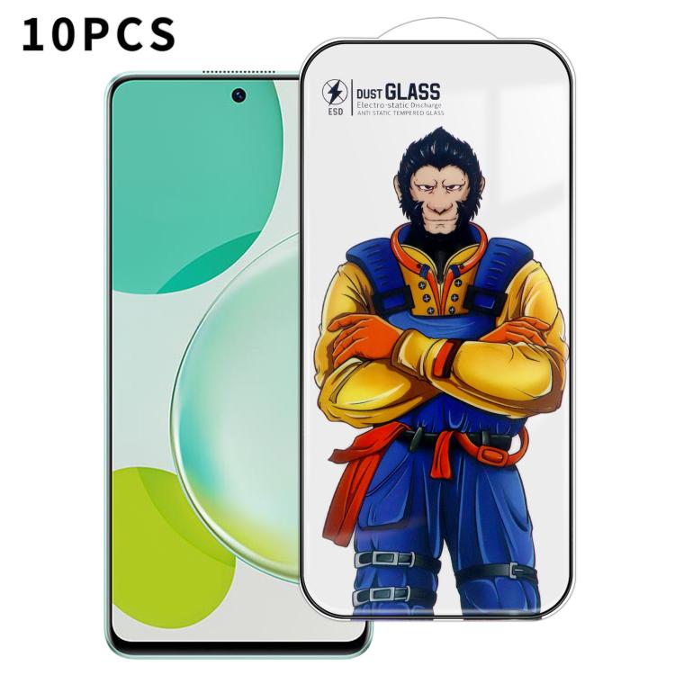 10pcs Armor Super-Strong 3D Curved 120C Anti-Static High-Aluminum Screen-Printed HD Tempered Glass Film, For Huawei nova 16 Ultra, For Huawei nova 16 Pro, For Huawei nova 16z, For Huawei nova 16, For Huawei Pura 80, For Huawei nova 14, For Huawei Enjoy...