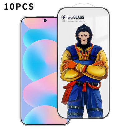 10pcs Armor Super-Strong 3D Curved 120C Anti-Static High-Aluminum Screen-Printed HD Tempered Glass Film, For Huawei nova 16 Ultra, For Huawei nova 16 Pro, For Huawei nova 16z, For Huawei nova 16, For Huawei Pura 80, For Huawei nova 14, For Huawei Enjoy...