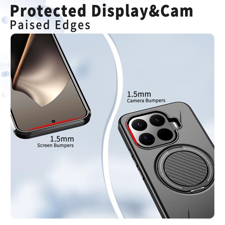 Kalebol Magnetic MagSafe Rotation Holder PC Phone Case, For Xiaomi 17T Pro 5G, For Xiaomi 17T 5G, For Redmi Note15 Pro 4G Global 163.2mm, For Xiaomi 17 Pro Max, For Redmi Note15 Pro+ 5G Global 163.3mm, For Redmi Note 15 Pro 5G Global 163.6mm           ...