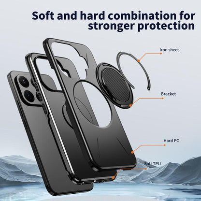 Kalebol Magnetic MagSafe Rotation Holder PC Phone Case, For Xiaomi 17T Pro 5G, For Xiaomi 17T 5G, For Redmi Note15 Pro 4G Global 163.2mm, For Xiaomi 17 Pro Max, For Redmi Note15 Pro+ 5G Global 163.3mm, For Redmi Note 15 Pro 5G Global 163.6mm           ...